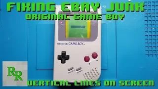 Game Boy DMG-01 Vertical Lines - Fixing eBay Junk