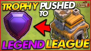 GETTING TO LEGEND LEAGUE AS A TH7!! | Trophy Push - Town Hall 7