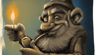 iPad Art "Gnome" - Timelapse video using Procreate app on iPad