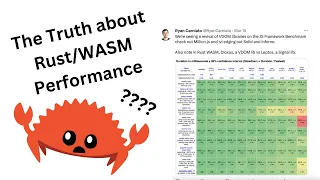 The Truth about Rust/WebAssembly Performance