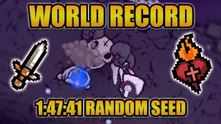 Worlds FASTEST Isaac Repentance Run [WR] [Random Seed]