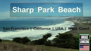 Sharp Park Beach - Pacifica California (USA) | ocean | waves | wind [2023 Jan.]