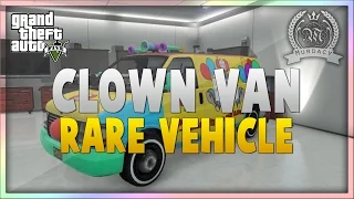 GTA 5 Online: Get Clown Van Rare/Secret Vehicle! - AP 1.35