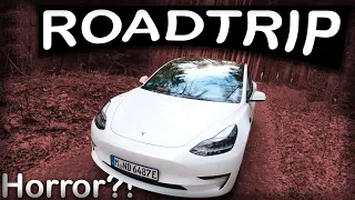 Elektroauto-Roadtrip! ALPTRAUM oder ENTSPANNT?! 600 Kilometer im Tesla, ohne Supercharger