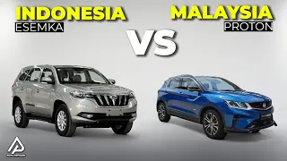 Mobil Buatan INDONESIA Siap Menandingi Mobil Buatan MALAYSIA! ESEMKA VS PROTON Mana yg Lebih Unggul?