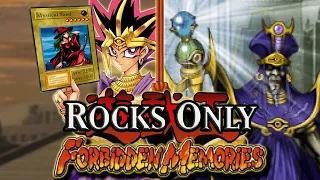 Can You Beat Yu-Gi-Oh! Forbidden Memories Using A Rock Only Deck?