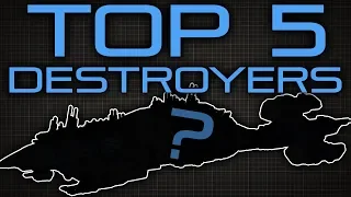 Top Five Sci-Fi Destroyers