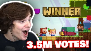 Tubbo Reacts To SNIFFER Wining Mob Vote And Minecraft LEGENDS!