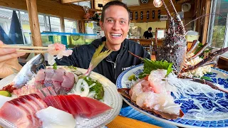 Extreme Japanese Food!! LOBSTER SASHIMI 🦞 Kaisen Don in Miyazaki!