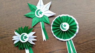 Independenc day paper decoration| 23rd march &14 August craft| #23rdmarch #14august #pakistanday