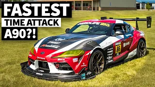 Is This America’s Fastest A90 Time Attack Car? Jackie Ding’s Carbon Clad Toyota Supra