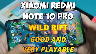 League of Legends Wild Rift in Xiaomi Redmi Note 10 Pro (Hand Cam)