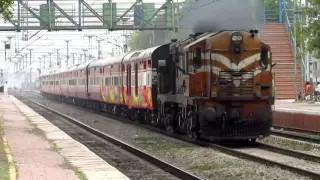 Past meets Present: ICF vs LHB Rajdhani Rare Encounter