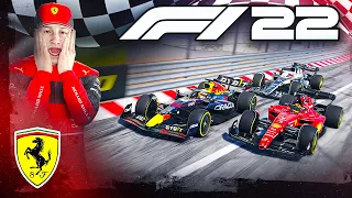 ПЫТАЮСЬ АККУРАТНО ОБГОНЯТЬ В МОНАКО - Карьера F1 22 #71