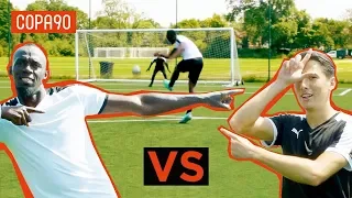 Is Usain Bolt Good Enough To Be A Pro Footballer? | Timbsy vs the World