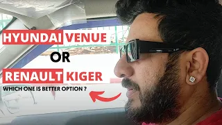 Hyundai Venue or Renault Kiger Which one  has Upper Hand : Driving Comparison