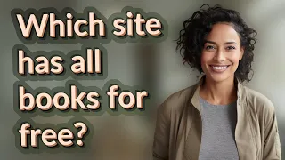 Which site has all books for free?