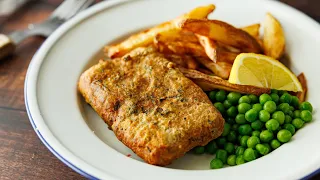 Battered Tofu and Chip / Fries in an Air Fryer | No Runny Batter! vegan fish and chips