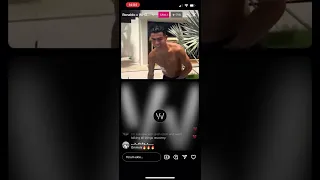 Cristiano & Whoop İnstagram Live (13.5.2024)