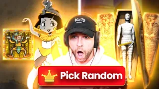 GAMDOM 3.0 picks RANDOM SLOTS... and I HAVE TO BONUS ON THEM!! (Bonus Buys)