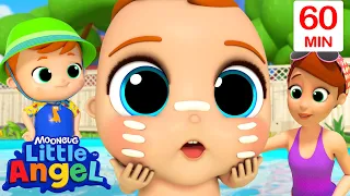 No No Swimming Song |  Little Angel👼| Kids Songs & Nursery Rhymes | Be Brave!