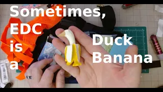 EDC, Camping, and Duck Banana: A Temu haul