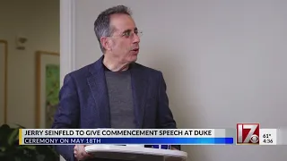 Jerry Seinfeld to give commencement speech at Duke