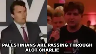 Charlie Kirk DISMANTLES Brainwashed Anti Israel Students With Facts About Hamas (HEATED DEBATE) 👀