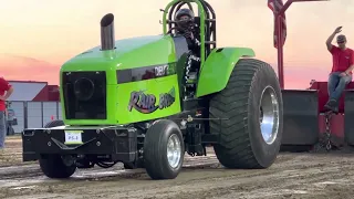 Deutz Prostock Tractor in Rock Valley Ia at Outlaw Truck and Tractor pull