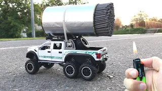 FORD RAPTOR Jet Truck - Shockwave Experiment