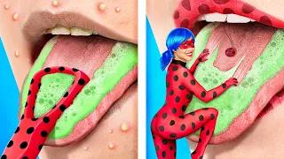 Da Nerd a Ladybug / Se i Gadget di Tik Tok Fossero Supereroi!