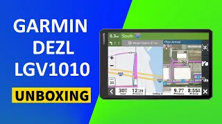 Garmin dezl LGV1010/OTR1010 MT-D Unboxing and short review 4K (010-02741-10)