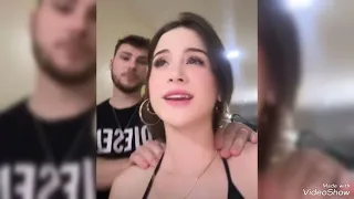 Tik tok da Maria Emanuelly com o Zanella e com o Cassiano e fotos com o Hallan no final