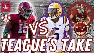 Teague's Take: Breaking Down CFP Rankings! Alabama vs LSU! Film Study with Griff Redmill!