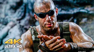 Escape from the planet Crematoria. Riddick vs. Necromongers. The Chronicles of Riddick