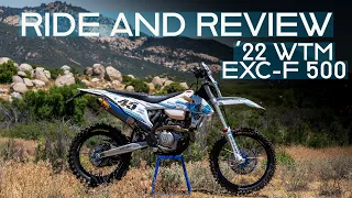 WTM 500 EXC-F Ride and Review