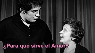 Édith Piaf & Théo Sarapo - À Quoi Ça Sert L'amour? - Subtitulado al Español