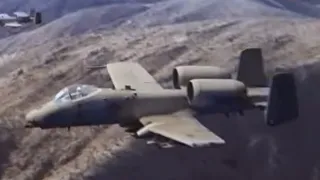 ''Повітряні воїни''.Військовий літак  А-10 ''Бородавочник''