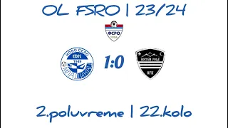 OL FSRO (22. kolo): FK Omladinac Novo Selo 1:0 FK Koštampolje - 2. poluvreme
