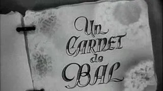Un carnet de bal (1937) title sequence