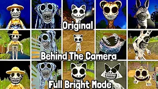 ZOONOMALY Full Bright Mode Jumpscare VS Original Jumpscare VS Third Camera View Jumpscare (showcase)