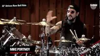 CYMBAL VOTE - Mike Portnoy Reviews the 22" Artisan Raw Bell Ride