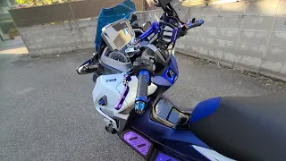 オリジナルシート張替え！スーパーカスタムフォルツァ２号フルカーボン仕様🏍️