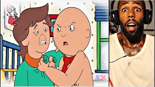 MMA Fighter Reacts to CAILLOU THE GROWNUP