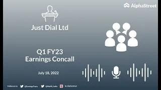 Just Dial Ltd Q1 FY23 Earnings Concall