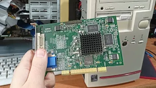 Экзотические, «мощные» видеокарты PCI , для чего они?  Система на FX 5200 PCI.  Что то пошло не так.