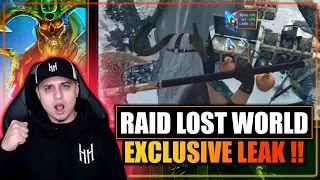 🔥 LEAKED 🔥 'RAID LOST WORLD' NEW GAME REVEALED !! | SECRET EASTER EGG HUNT ! | Raid Shadow Legends