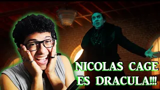 NICOLAS CAGE ES DRACULA | RENFIELD TRAILER REACCION | El LeonoEnamorado #dracula #universal