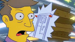 Steamed Hams but Skinner steals a time machine and creates paradoxes