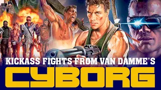 Kickass fights from Cyborg (1989)